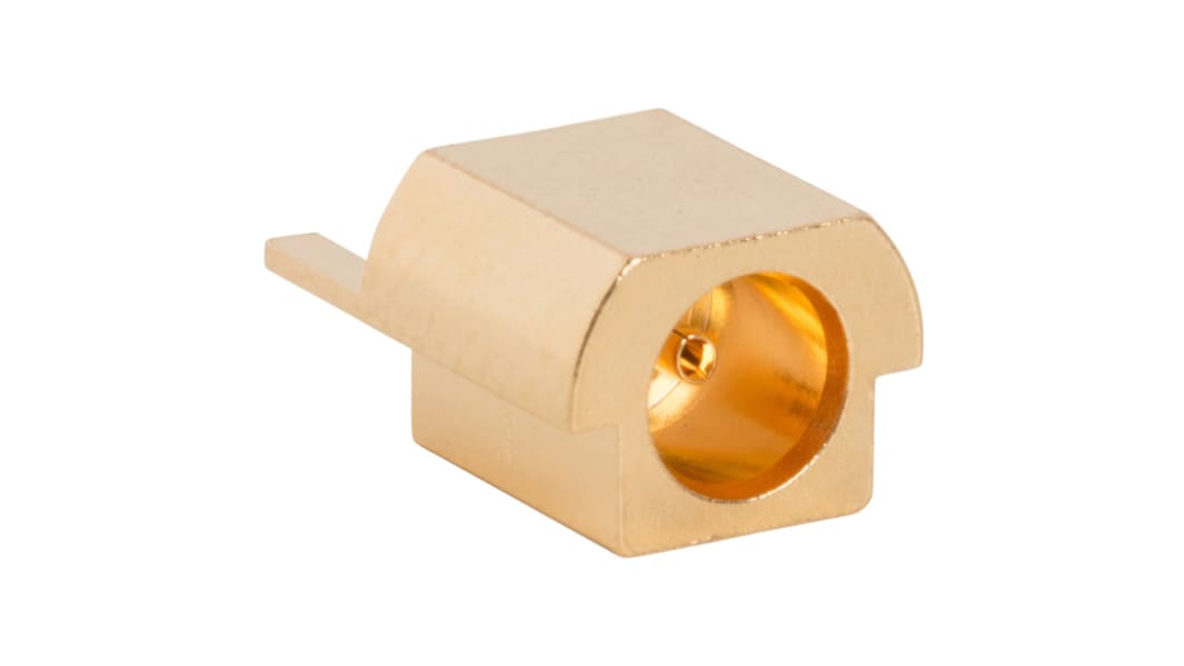 Amphenol RF 252151-75 Series, Jack PCB Mount BNC Connector, 75Ω, Straight Body