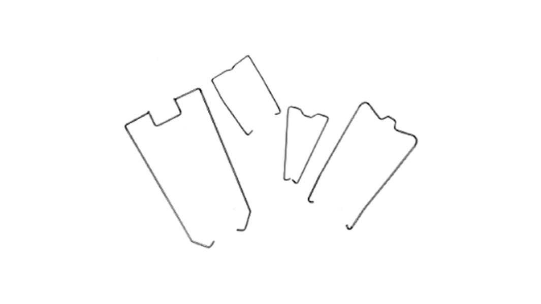 Clip de fixation Allen Bradley pour 700-HN100, prises femelles 700-HN101, relais de temporisation 700-HR 700-HN