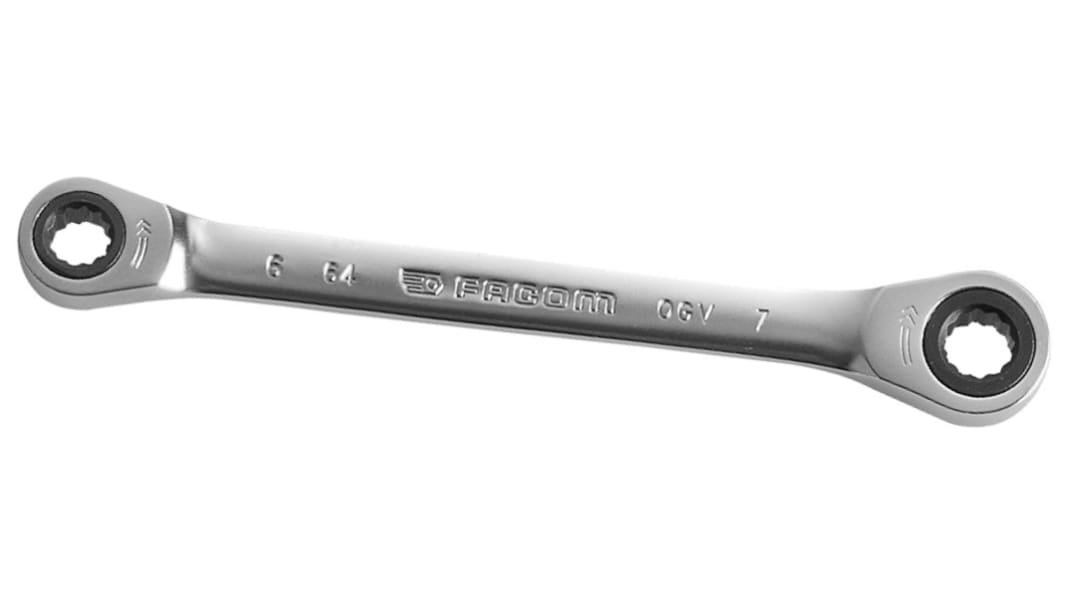 Facom Spanner, 22mm, Metric, Double Ended, 260 mm Overall, No