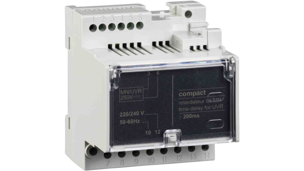 Schneider Electric Timer Relay, 240V