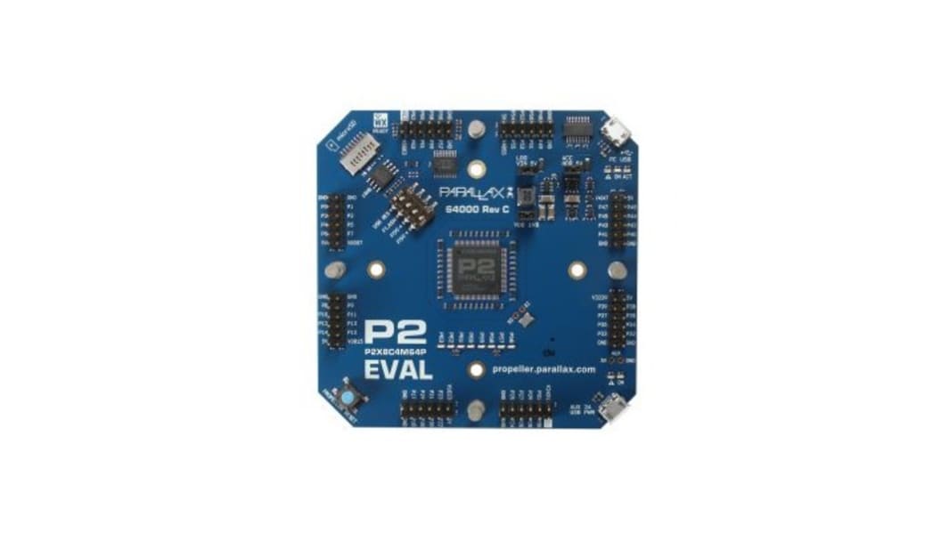 Parallax Inc Propeller 2 Evaluation Board Rev. C Mikrocontroller Evaluierungsplatine