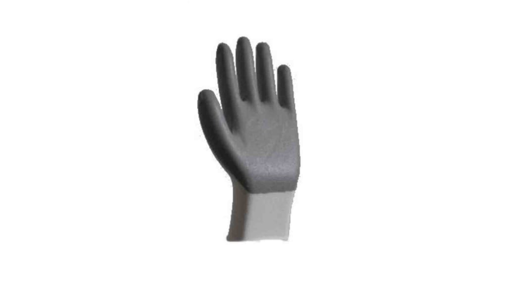 Reldeen Grey Polyester General Purpose Gloves, Size 9