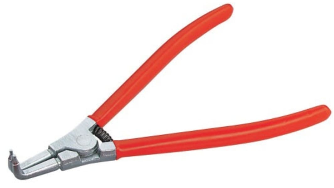 Alicates para arandelas de punta curva ESD SAM, long. total 140 mm