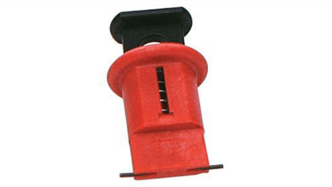 Bloqueo de interruptor diferencial en miniatura RS PRO de ABS, Nylon, Acero, admite 1 candado, Ø de grillete 7.25mm