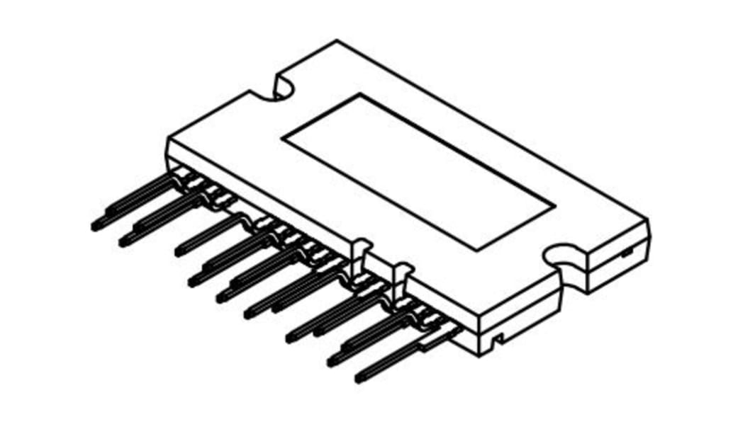 onsemi MOSFET, 26 A, スルーホール, 16 ピン, NXV65HR82DS1
