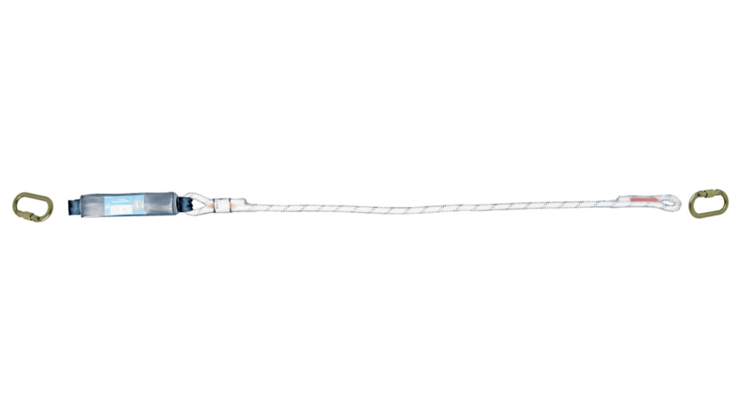 Tractel 1.5m Fall Arrest Lanyard Screw Karabiner Single