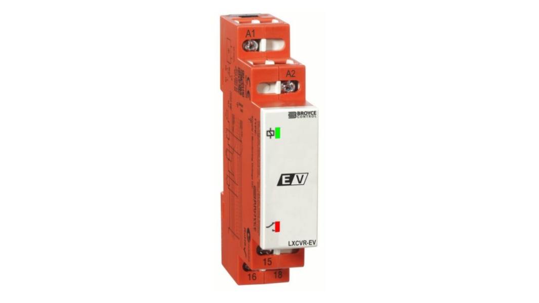 Broyce Control Phase, Voltage Monitoring Relay, 1 Phase, SPDT, DIN Rail