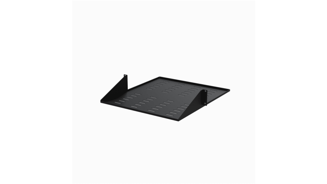Tablette Noir 2U ventilé StarTech.com, prof. 508mm x larg. 483mm, 34kg max.