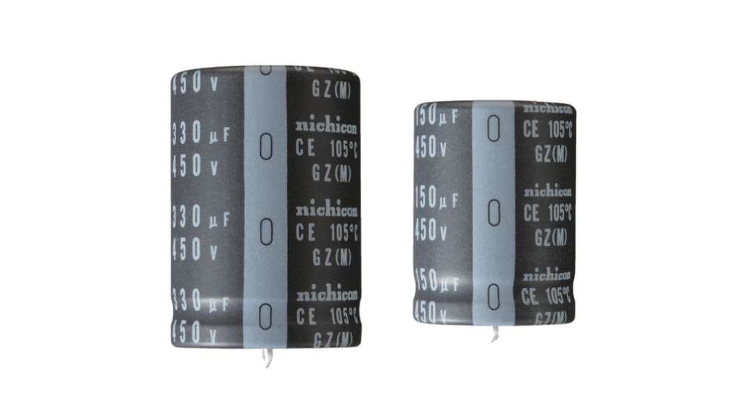 Nichicon 82μF Aluminium Electrolytic Capacitor 450V dc, Snap-In - LGZ2W820MELB25