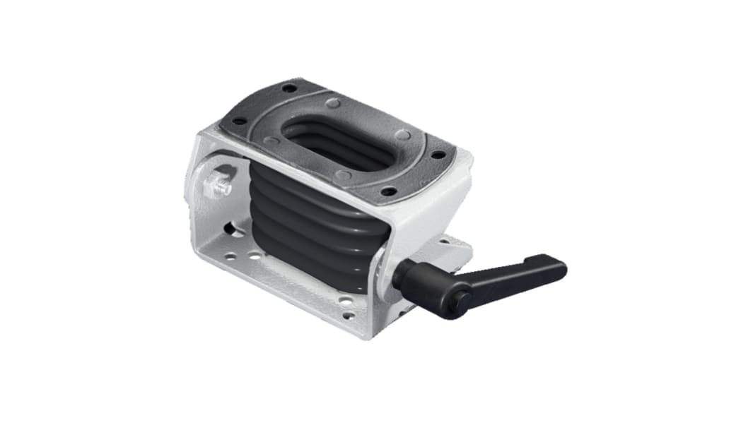 Rittal CP Series Die Cast Zinc Adapter for Use with Support Arm Connection, 120 x 65mm