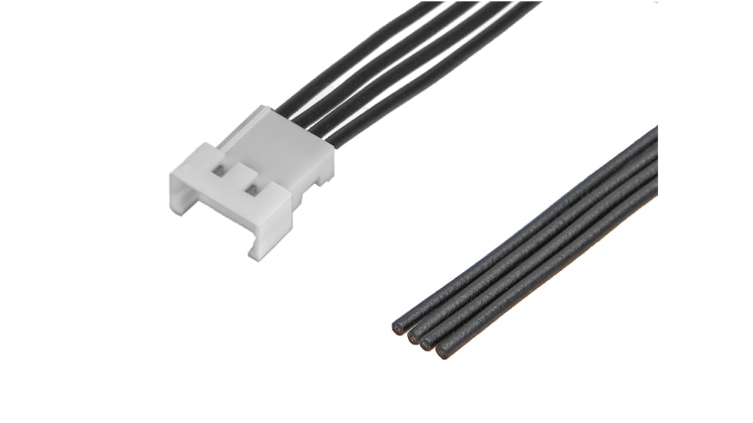 Molex 4 Way Male PicoBlade Unterminated Wire to Board Cable, 150mm