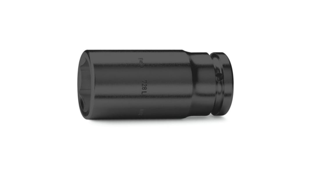 Vaso de impacto BETA perfil Vaso largo de impacto de 30mm, con cuadrado de 3/4 pulg., longitud 90 mm