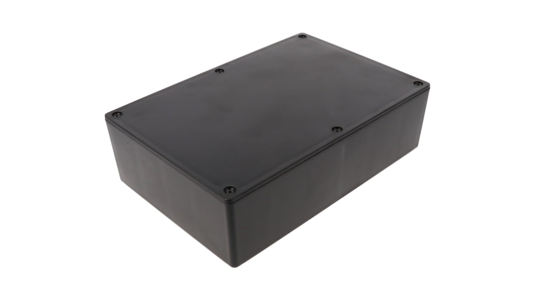 Contenitore Hammond in ABS 221 x 150 x 58mm, col. Nero, IP54