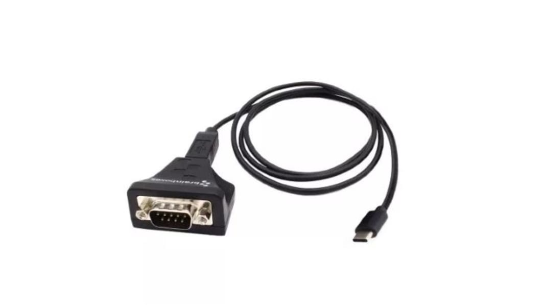 Brainboxes RS422, RS485 USB C D-sub, 9 Pin Male Converter Cable