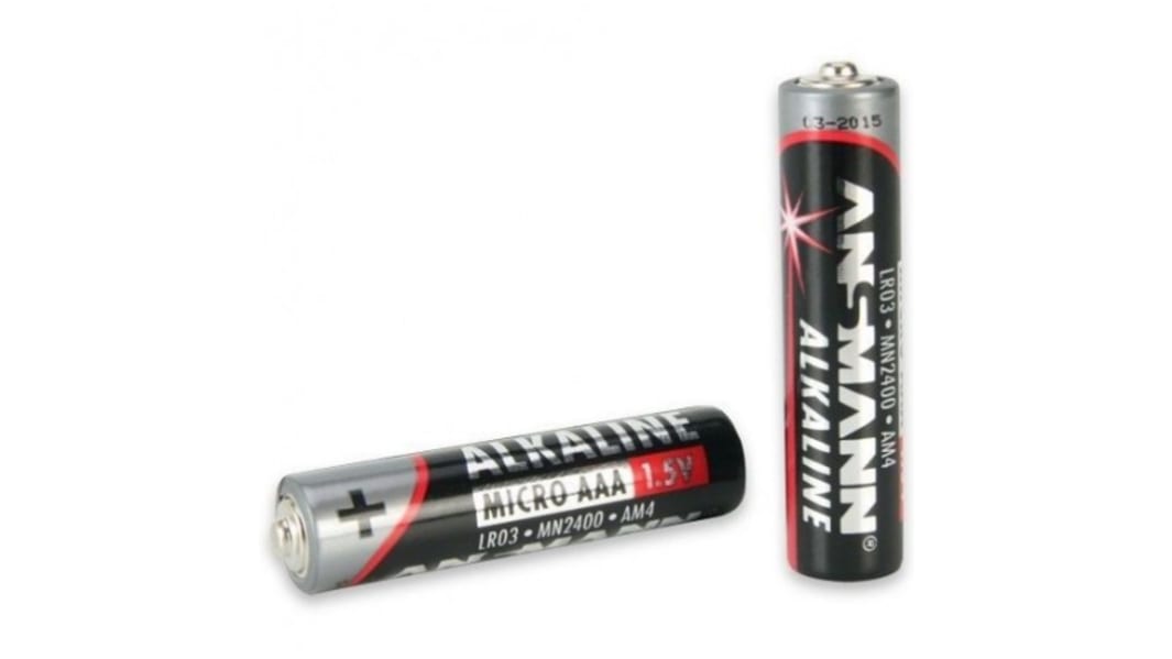 Pila AAA Alcalina, Duracell Alkaline, 1.5V, terminación tipo