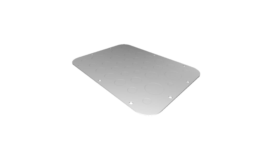 Rittal Stahlblech Anschlussplatte, 301mm