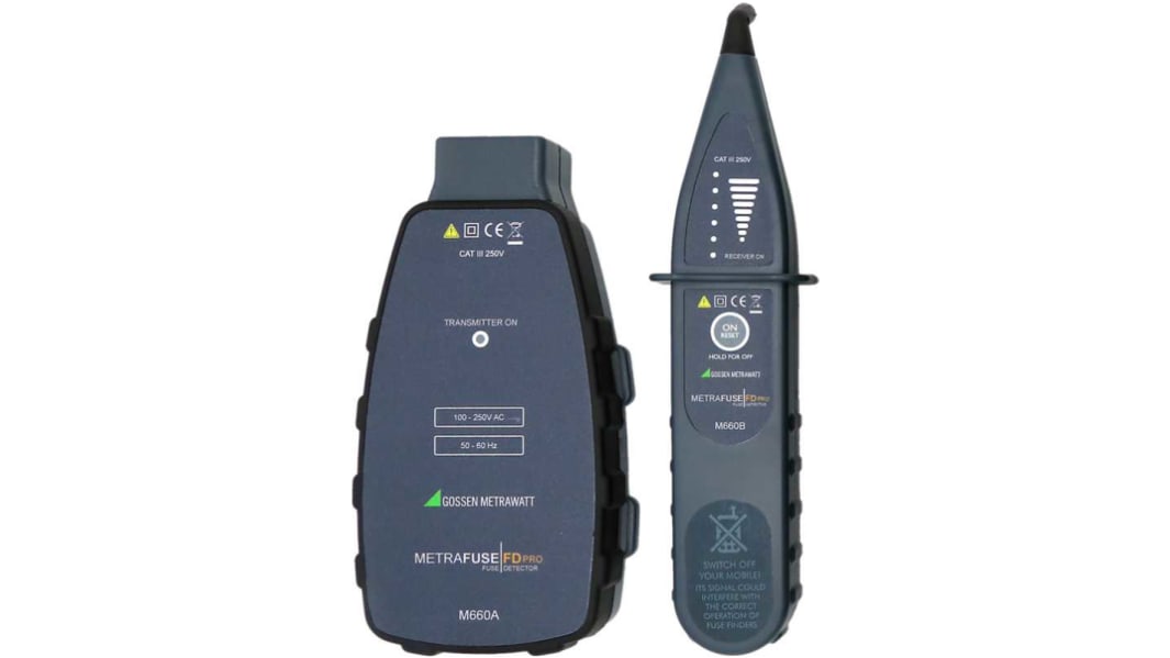 Trova fusibili Gossen Metrawatt M660C-METRAFUSE FD PRO - rivelatore di fusibili, display LED, CAT III 250 V