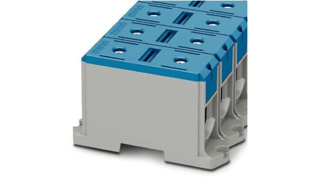 Phoenix Contact 1086506 UBAL Series Blue, 240mm², Single-Level, Screw Termination
