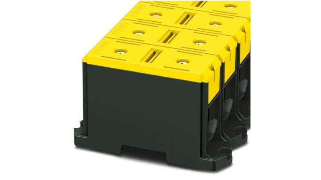 Phoenix Contact 1086510 UBAL Series Yellow, 240mm², Single-Level, Screw Termination
