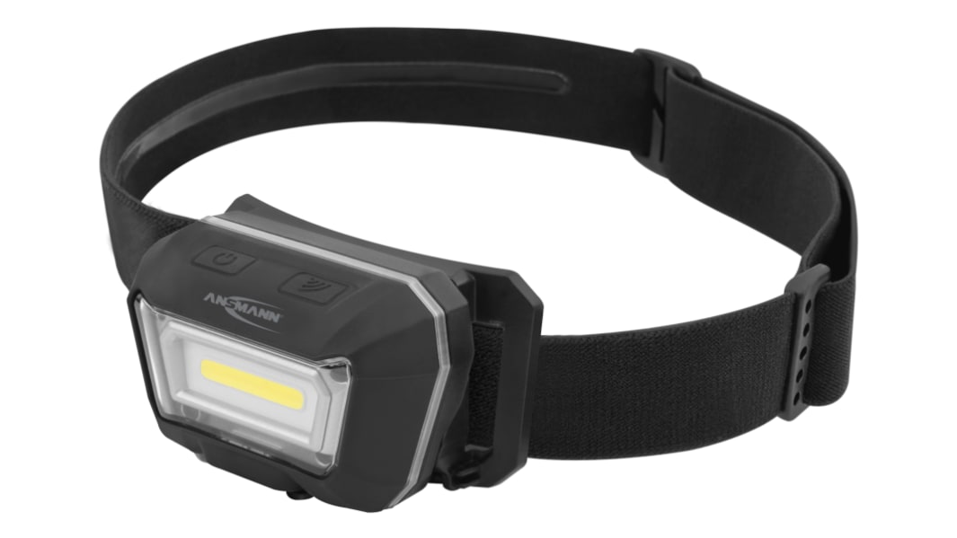 Lampe frontale LED rechargeable Ansmann, 300 lm, Li-Ion 3,7 V 1 500 mAh