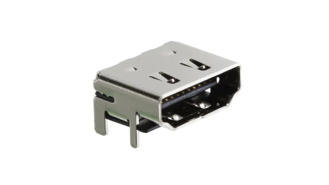 Samtec HDMI Buchse Buchse 19-polig Standard Gerade 40 V