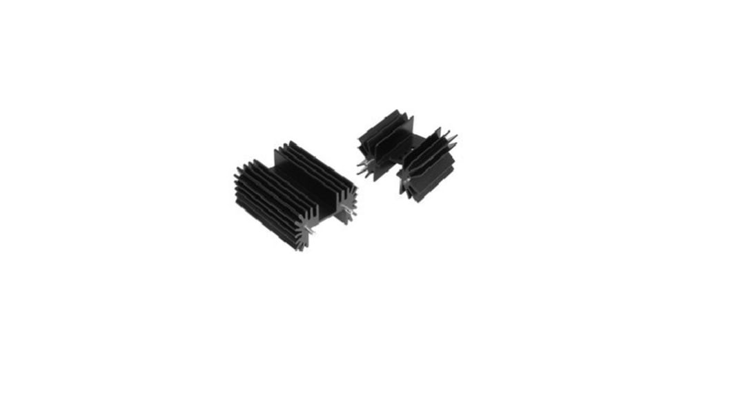 Arcol Ohmite Heatsink, TO-218, TO-220, TO-247, 42 x 25 x 38.1mm, Vertical
