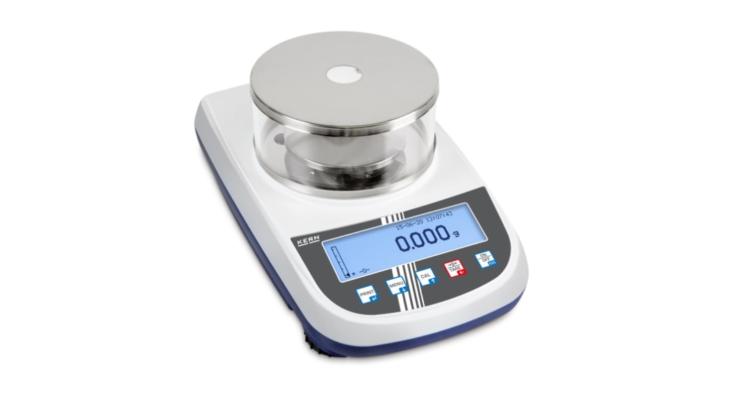 Kern PLS 420-3F Präzisionswaage mit Zählfunktion 420g / Auflösung 0,001 g, DKD/DAkkS-kalibriert
