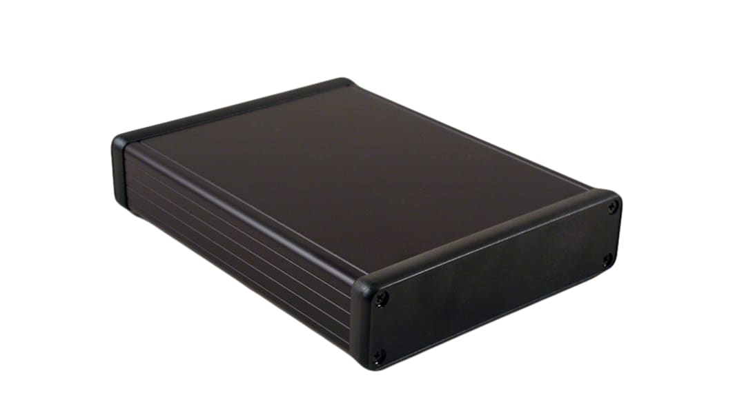 Hammond Blue Aluminium Instrument Case, 220 x 125 x 31mm