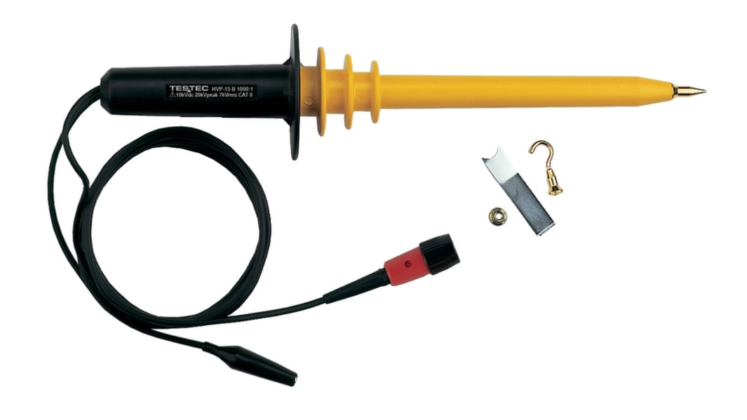Testec TT-HVP 15B Oscilloscope Probe, Voltage Type, 40MHz, 1000:1, BNC Connector