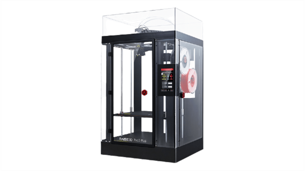 Imprimante 3D Raise3D Pro2 Plus FDM, volume d'impression 305x305x605mm