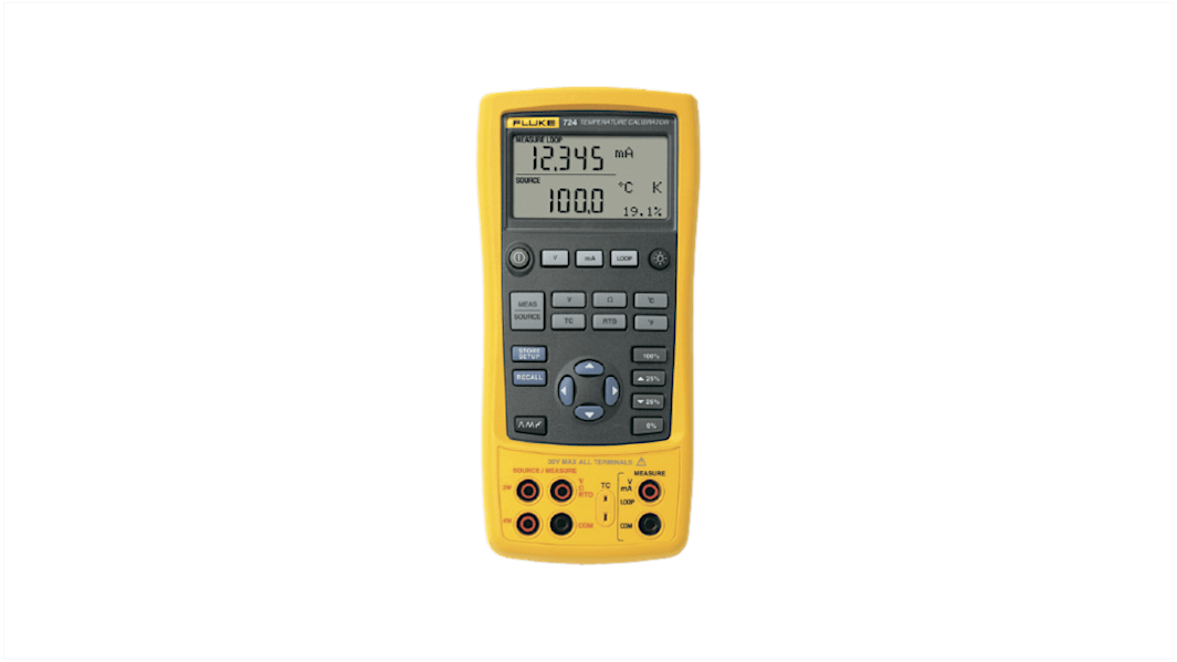 Fluke 724/APAC/EMEA Temperature Calibrator, With UKAS Calibration