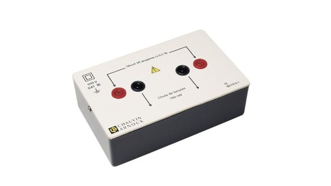 Shunt Platine - Chauvin Arnoux 5 A max, sortie 100mV 0,005