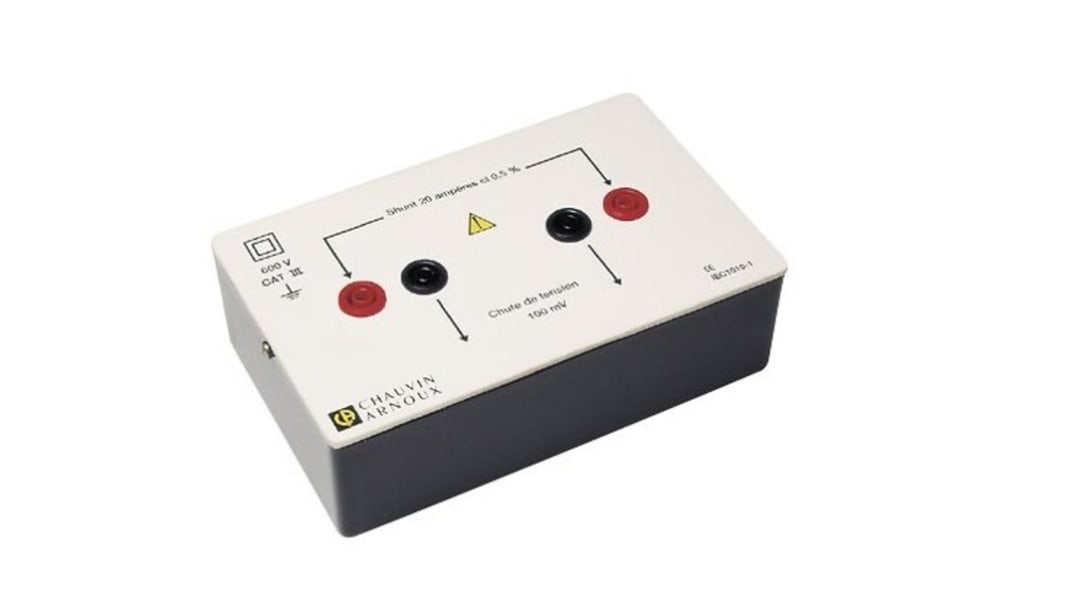 Shunt Platine - Chauvin Arnoux 30 A max, sortie 30mV 0,005