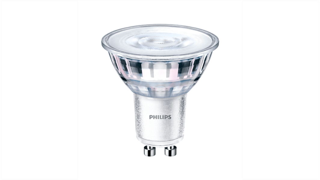 Philips CorePro GU10 LED GLS Bulb 3.5 W(35W), 2700K, Warm White, PAR 16 shape