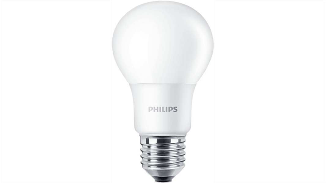 Lampada LED Philips con base E27, 240 V, 5,5 W, col. Bianco caldo
