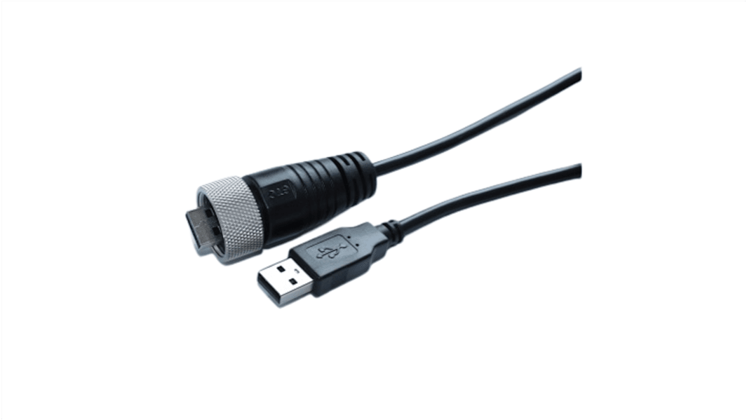RS PRO USB 2.0, Male USB A to Male USB A, 2m