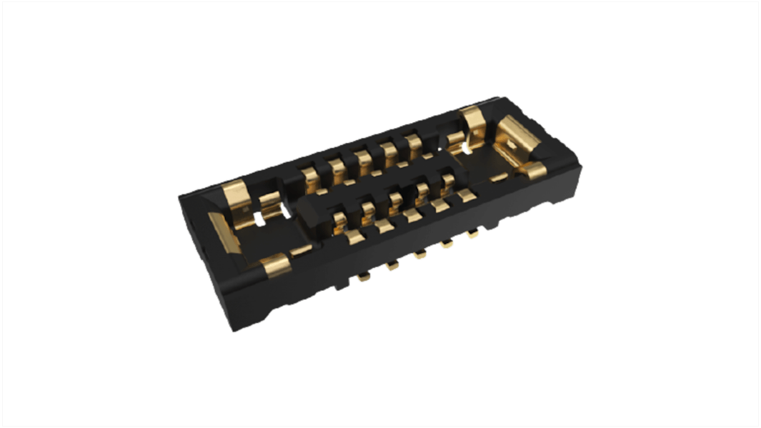 Amphenol Communications Solutions Leiterplattenbuchse Vertikal 6-polig / 2-reihig, Raster 0.35mm