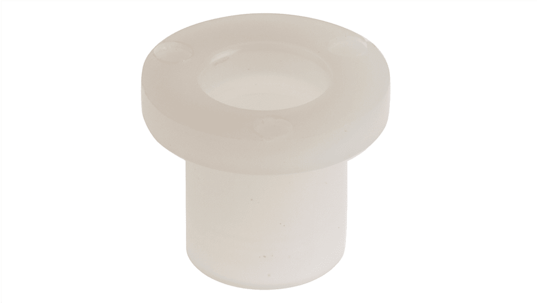 RS PRO Nylon Screw Insulator, M6, 8mm