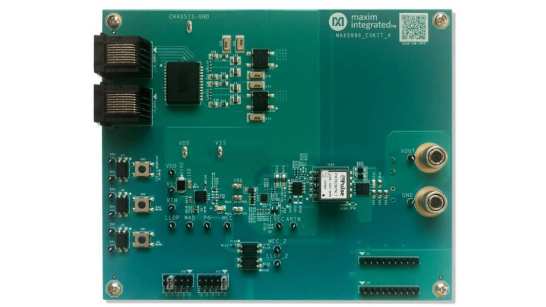 Maxim Integrated MAX5996 Evaluierungsbausatz, MAX5996C Evaluation Kit Stromüberwachungseinheit