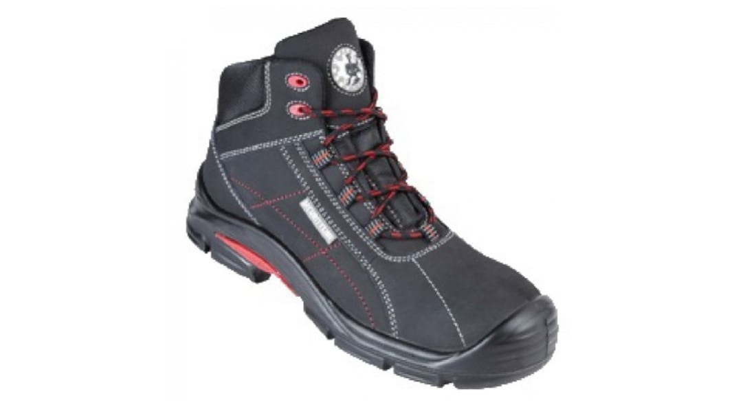 Himalayan, Unisex, Sicherheitsstiefel Schwarz mit Verbundmaterial-Schutzkappe, Größe 43 / UK 9