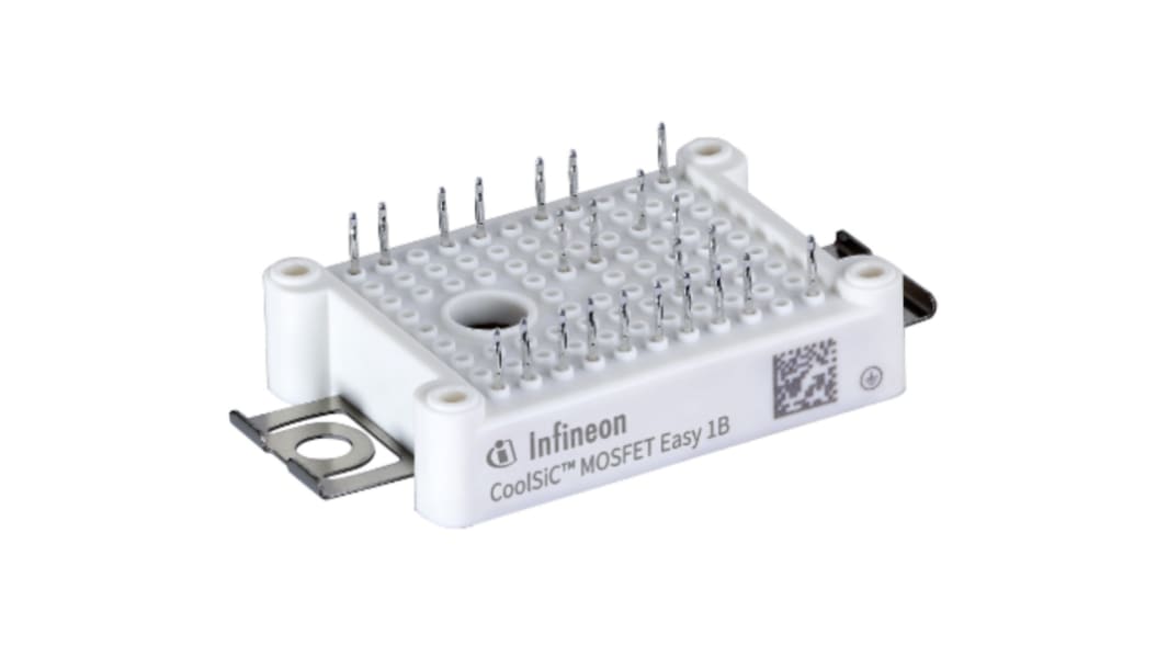 Infineon F4 N-Kanal Quad, Schraub MOSFET-Modul 1200 V / 25 A AG-EASY2B