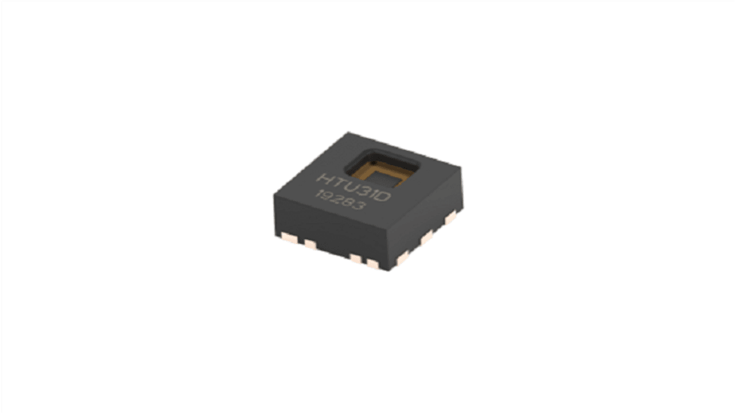 TE Connectivity Temperature & Humidity Sensor, Digital Output, Surface Mount, I2C, ±2%RH, 6 Pins