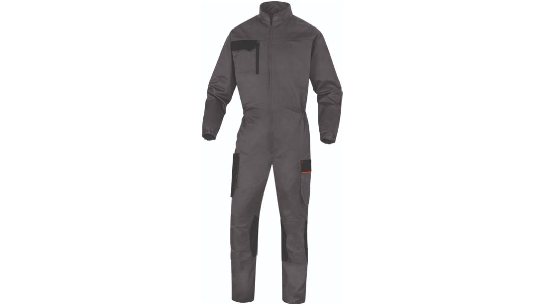 Delta Plus Black/Green/White/Yellow Reusable Overall, XL