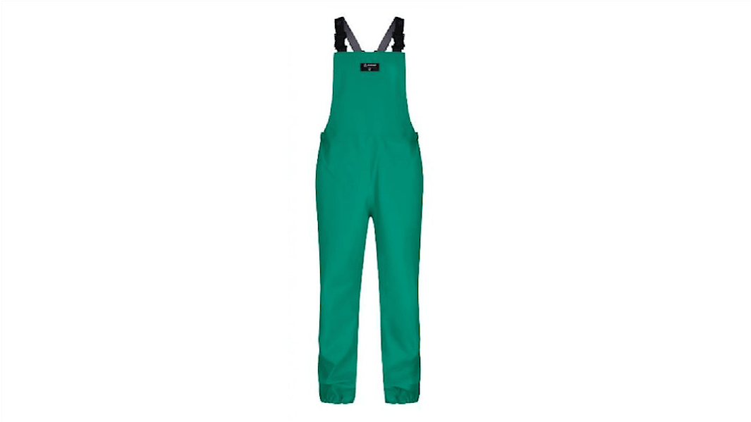 Skytec Green Reusable Bib & Brace, X Large