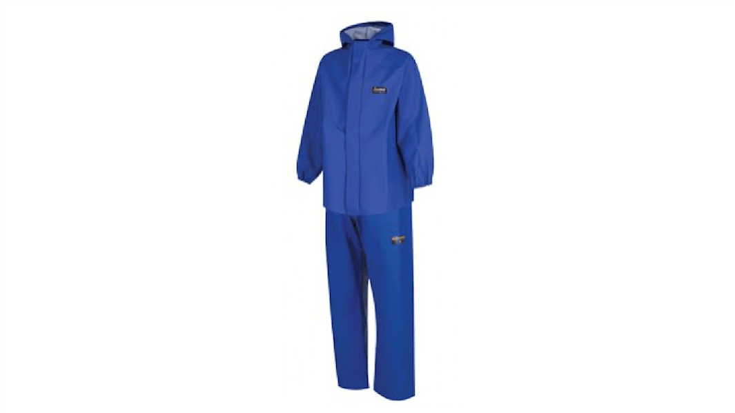 Kombinezon Unisex, wielorazowy, 98-106cm, kolor: Królewski niebieski, materiał: PU, PVC, Skytec EN 14605