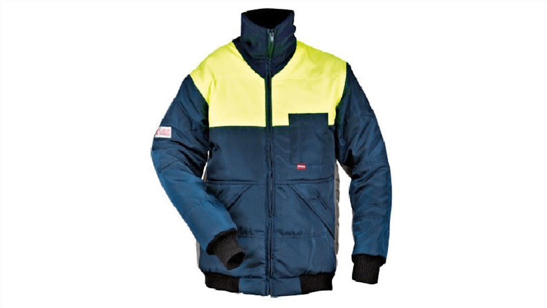 Flexitog Navy/Yellow, Cold Resistant Jacket, S