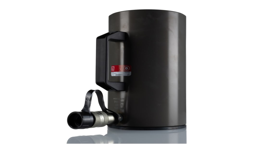 RS PRO Single, Portable General Purpose Hydraulic Cylinder, 50t, 150mm stroke