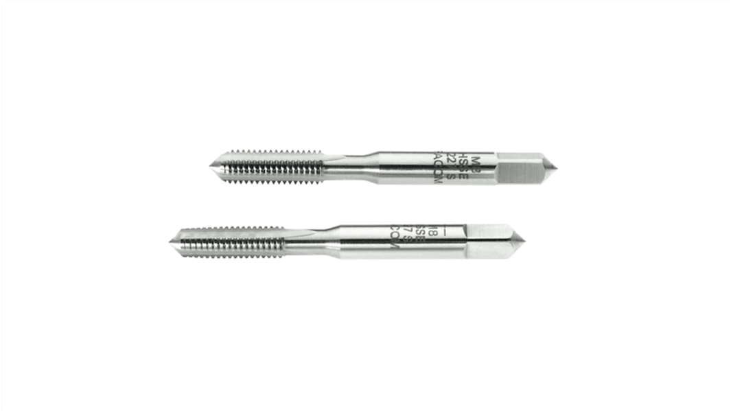 Facom Threading Tap, M9 Thread, 1.25mm Pitch, Metric Standard