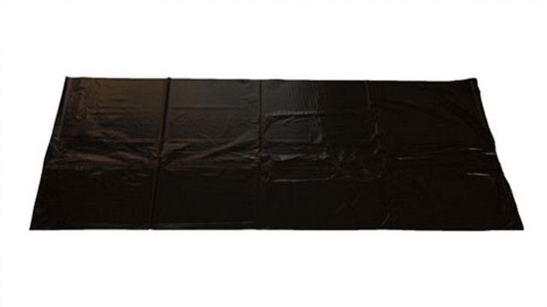 Cromwell Polythene Black LLDPE Bin Bag, 240L Capacity, 0.05mm Thickness, 50 per Package