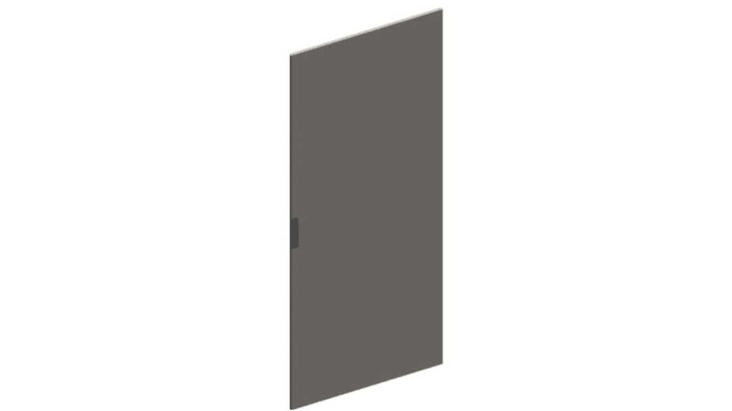 ABB Steel RAL 7035 Plain Door, 589.5mm W, 15mm L for Use with Cabinets TriLine